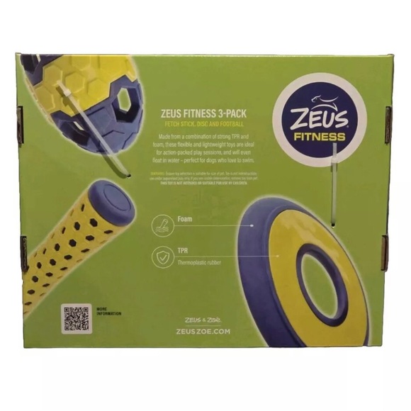 Zeus Fitness Dog Toys 3 Pack (Firm On Price) - Picture 7 of 7